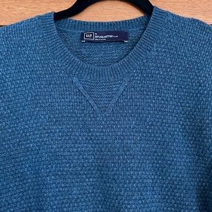 Teal gap sweater